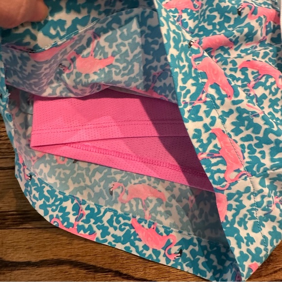 Chubbies men’s swimsuit small blue pink flamingo 5.5 inseam swim trunks - Picture 4 of 5